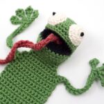 Frog Bookmark Crochet Pattern | Amigurumi PDF Pattern