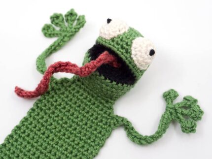 Frog Bookmark Crochet Pattern | Amigurumi PDF Pattern