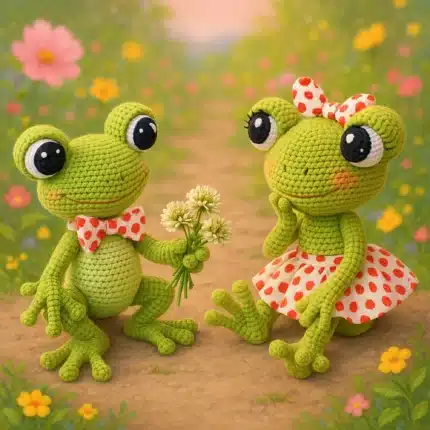 Hobi Hanem - Frog Kuki Crochet Pattern: Amigurumi Friend