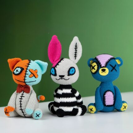 Amigurumi Patterns Creepy Animals Halloween Patterns