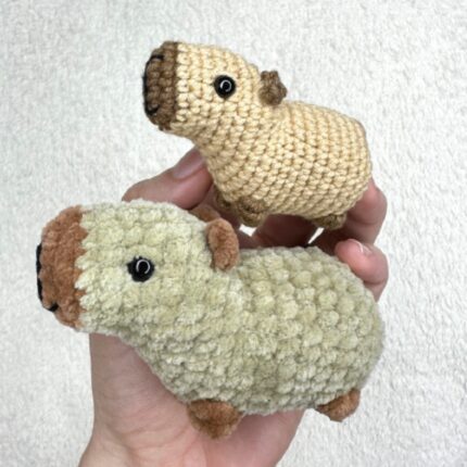Crochet pattern capybara, amigurumi capybara, crochet pattern plush toy, stuff toys tutorial capybara, Pattern amigurumi plush