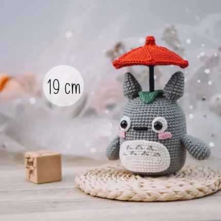 Totoro Crochet Pattern PDF - Little Lamp Amigurumi (My Neighbor Totoro Inspired)