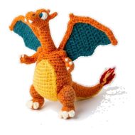 Charmander Reversible Pokeball Crochet Pattern, PDF Pattern For You, Amigurumi Pokemon Patterns, charizard.zip - Image 3
