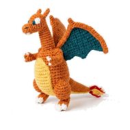 Charmander Reversible Pokeball Crochet Pattern, PDF Pattern For You, Amigurumi Pokemon Patterns, charizard.zip - Image 4