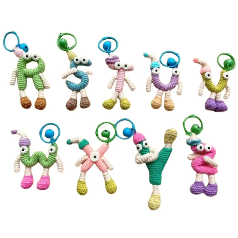 Beginner crochet alphabet patterns A–Z amigurumi letter tutorial