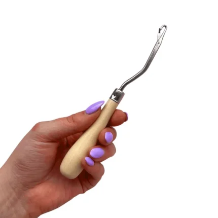 Premium Latch Hook Tool – soft non-slip grip for comfort