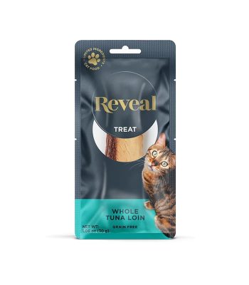 Reveal Natural Grain-Free Whole Tuna Loin Chewy Cat Treats
