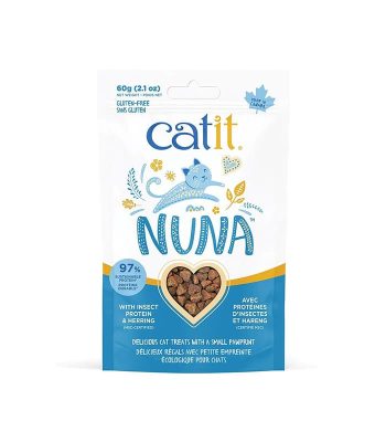 Catit Nuna Insect Protein & Herring Crunchy Cat Treats