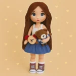 2-in-1 Crochet Doll Pattern, ESJA Doll PDF, Krutoys Pattern, Ebook Tutorial, English, 2 Outfits Included - Image 7