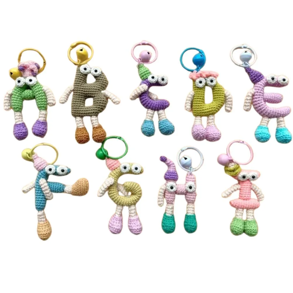 Alphabet Amigurumi Crochet Pattern Set A–Z handmade crochet letters display