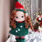 2in1 Crochet pattern, Crochet Christamas Elf pattern, Amigurumi Elf, Christmas doll pattern - Image 7