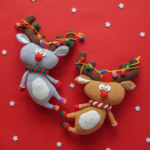 The Christmas Reindeer Crochet Pattern (Crochet Doll Pattern/Amigurumi Pattern for Baby gift) - Image 3