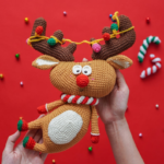 The Christmas Reindeer Crochet Pattern (Crochet Doll Pattern/Amigurumi Pattern for Baby gift) - Image 6