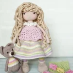 Amigurumi crochet pattern doll April, amigurumi doll, crochet pattern amigurumi, doll pattern, crochet pattern - Image 2