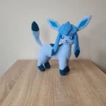 Glaceon crochet pattern, Ice Fox Amigurumi Crochet Pattern | Intermediate PDF Tutorial (US Terms) - Image 4