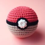 Poke Inspired Love Ball Crochet, Valentine Amigurumi Yarn Plush, Awesome Crochet Pokeball Pattern - Gotta Make Em All - Simple and Easy Crochet Pattern - Pokémon Pokeball Amigurumi Pattern - Image 5