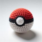 Poke Inspired Love Ball Crochet, Valentine Amigurumi Yarn Plush, Awesome Crochet Pokeball Pattern - Gotta Make Em All - Simple and Easy Crochet Pattern - Pokémon Pokeball Amigurumi Pattern - Image 3