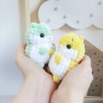 Crochet PATTERN Hamster, no sew, Amigurumi tutorial PDF in English, toy amigurumi handmade children's gift for the Christmas decor - Image 5