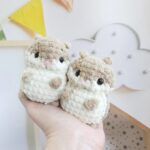 Crochet PATTERN Hamster, no sew, Amigurumi tutorial PDF in English, toy amigurumi handmade children's gift for the Christmas decor - Image 3