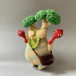 Dancing Broccoli Amigurumi Crochet Pattern | Whimsical Veggie Toy PDF | Inspired by Wild Adventures - Image 2