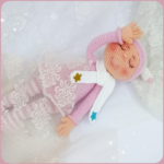 Sonia the Sleeping Doll, Ebook Doll Crochet, Krutoys Pattern, Amigurumi Base, Basic Doll Pattern, Crochet Bodynn - Image 3