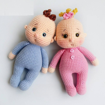 Adorable Amigurumi Little Baby Crochet Pattern | DIY Plush Baby Doll | Beginner-Friendly | Ebook Doll Crochet | Basic Doll Pattern