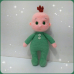 Adorable Amigurumi Little Baby Crochet Pattern | DIY Plush Baby Doll | Beginner-Friendly | Ebook Doll Crochet | Basic Doll Pattern - Image 4