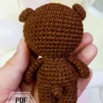 Jumbo No-Sew Teddy Bear Crochet Pattern - Easy DIY Amigurumi Toy - Image 3