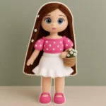 2-in-1 Crochet Doll Pattern, ESJA Doll PDF, Krutoys Pattern, Ebook Tutorial, English, 2 Outfits Included - Image 9