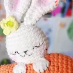 Bunny with Carrot Amigurumi Crochet Pattern - Cute Kawaii Easter Toy - Image 4
