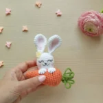 Bunny with Carrot Amigurumi Crochet Pattern - Cute Kawaii Easter Toy - Image 5