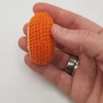 Peelable Orange Crochet Pattern - Amigurumi Fruit Toy PDF - Image 5