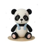 Forest Babies Panda Crochet Pattern, Easy DIY Amigurumi Panda PDF, Beginner-Friendly Crochet Pattern, Digital Crochet Download - Image 4