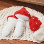 Whimsical Fly Agaric Mushroom Crochet Pattern - Amigurumi Toadstool - Image 3