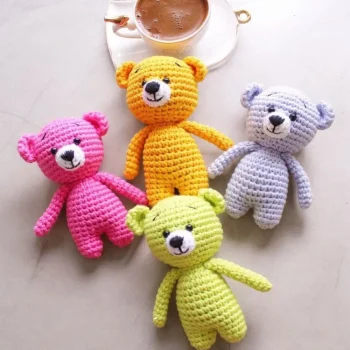 Amigurumi Little Bear Crochet Pattern | Easy DIY Bear Craft | Cute & Beginner-Friendly Tutorial PDF