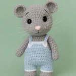 Easy No-Sew Mouse Crochet Pattern PDF – Beginner Amigurumi Toy Tutorial | Sage and Silky - Image 8