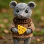 Easy No-Sew Mouse Crochet Pattern PDF – Beginner Amigurumi Toy Tutorial | Sage and Silky - Image 9