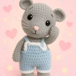 Easy No-Sew Mouse Crochet Pattern PDF – Beginner Amigurumi Toy Tutorial | Sage and Silky - Image 4