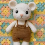 Easy No-Sew Mouse Crochet Pattern PDF – Beginner Amigurumi Toy Tutorial | Sage and Silky - Image 5