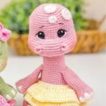 Cute Girl Dinosaur, Amigurumi Crochet Pattern, PDF Tutorial, Easy No-Sew Plush Toy, Beginner-Friendly - Image 4
