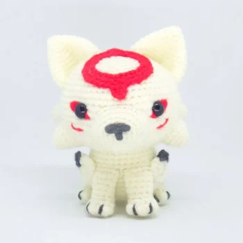 Amaterasu (Okami) Amigurumi Crochet Pattern - DIY Sun Goddess PDF Guide
