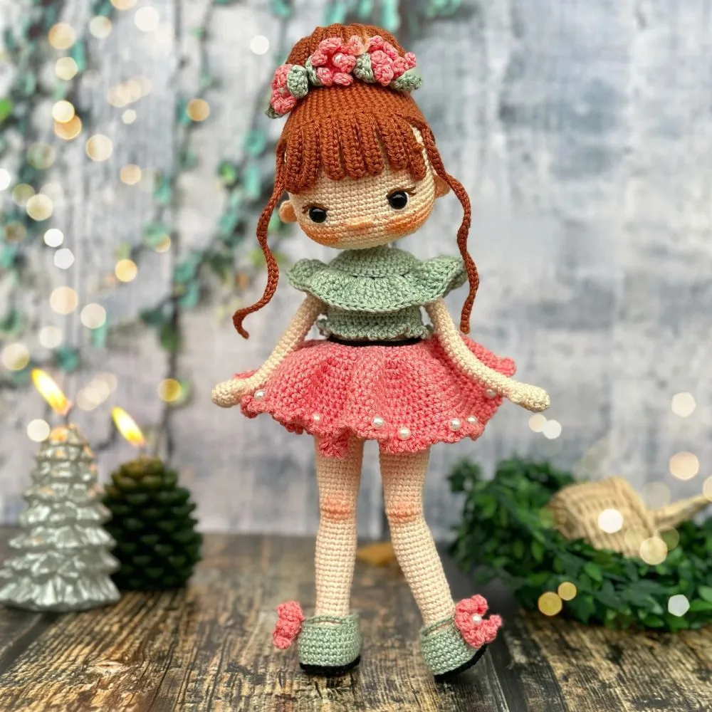 Amigurumi Pattern Mercan Doll Crochet Gifts