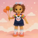 Amigurumi Baby Doll, Plush Crochet Pattern, Beginner-Friendly PDF, Handmade Doll Tutorial, Soft Baby Toy Pattern - Image 2