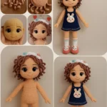 Amigurumi Baby Doll, Plush Crochet Pattern, Beginner-Friendly PDF, Handmade Doll Tutorial, Soft Baby Toy Pattern - Image 7