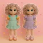 Amigurumi Baby Doll, Plush Crochet Pattern, Beginner-Friendly PDF, Handmade Doll Tutorial, Soft Baby Toy Pattern - Image 9