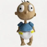 Tommy Inspired Crochet Pattern - Amigurumi baby doll - Image 2