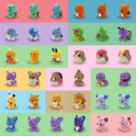 62in1 Pokemon-Inspired Amigurumi Pattern Bundle, Pokemon Mini Bundle Crochet Pattern - Image 5