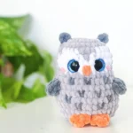 4in 1 Mini Owl Crochet Pattern - Easy Crochet Plushies for Beginners, No Sew Owl Crochet Pattern, No Sew Amigurumi, Crochet Plushie Pattern - Image 6