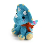 Triceratops Amigurumi Crochet Pattern PDF - Cute and Easy Dinosaur Crochet Guide for Beginners - Image 2
