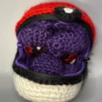 Reversible Pokéball to Gengar Amigurumi Crochet Pattern - Fun Pokémon DIY PDF Guide - Image 2